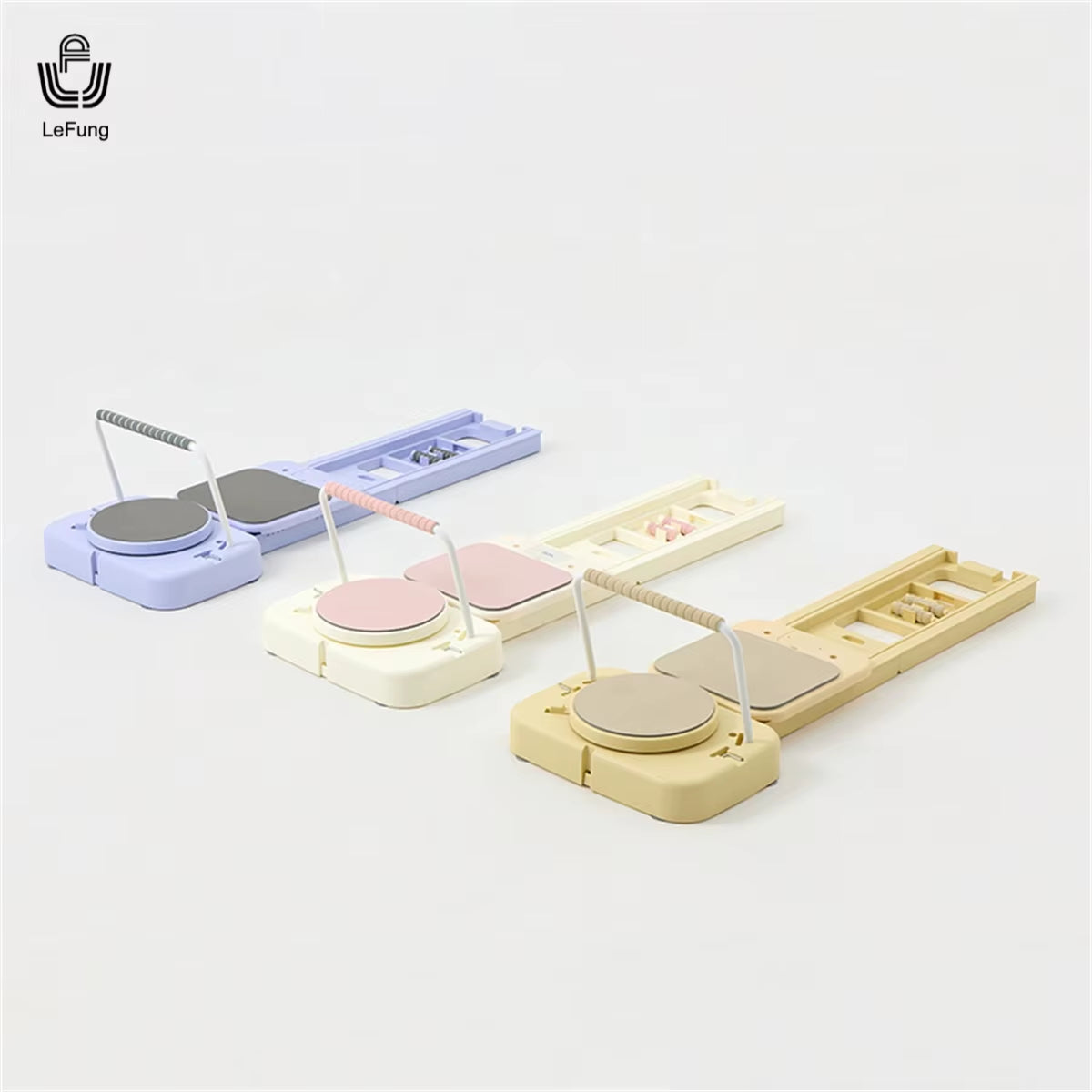 9 in 1 Foldable Pilates Reformer Machine Home Use Abdominal Core Training Board Bed All-In-One Fitness Equipment