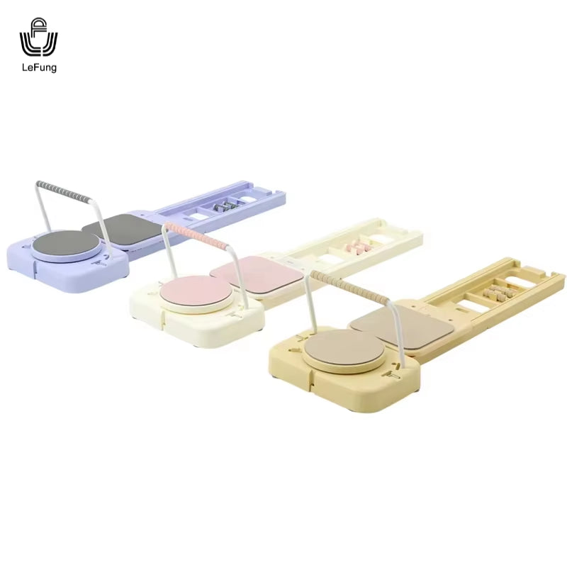 9 in 1 Foldable Pilates Reformer Machine Home Use Abdominal Core Training Board Bed All-In-One Fitness Equipment
