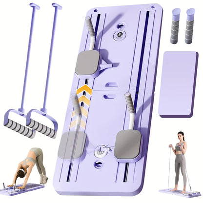 Fitness Board Multi-Functional Foldable Home Exercise Abs Vest Line Push-Up Board Portable Pilates Board
